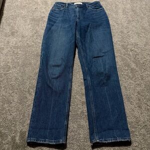 Abercrombie & Fitch women’s denim jeans “90s straight high rise” size 6 regular